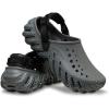 Crocs Men’s Echo Crackle Slate Grey Clogs(Slate Grey Crackle)
