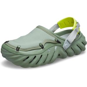 Crocs Men’s Echo Crackle Slate Grey Clogs(Moss/Ripstop)