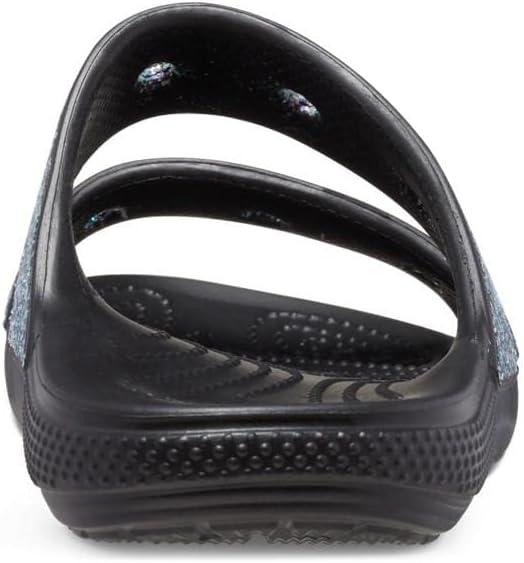 image:imageCrocs Mens Classic Slide SandalsBlackMulti 1