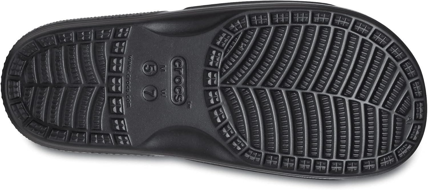 image:imageCrocs Unisex Adult Graphic Slide SandalBlackNavy