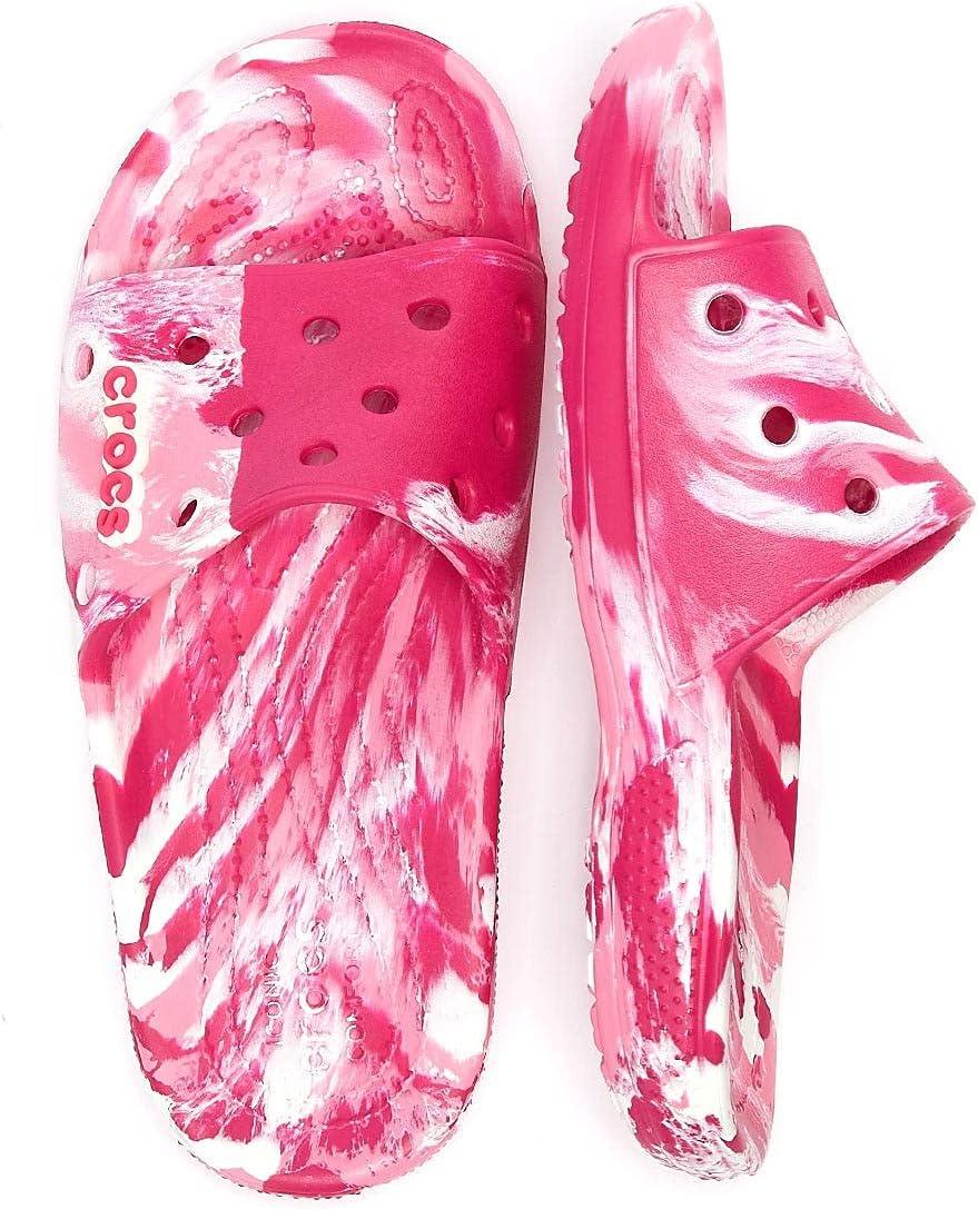 image:imageCrocs Unisex Adult Graphic Slide SandalCandy Pink Pink Lemonade