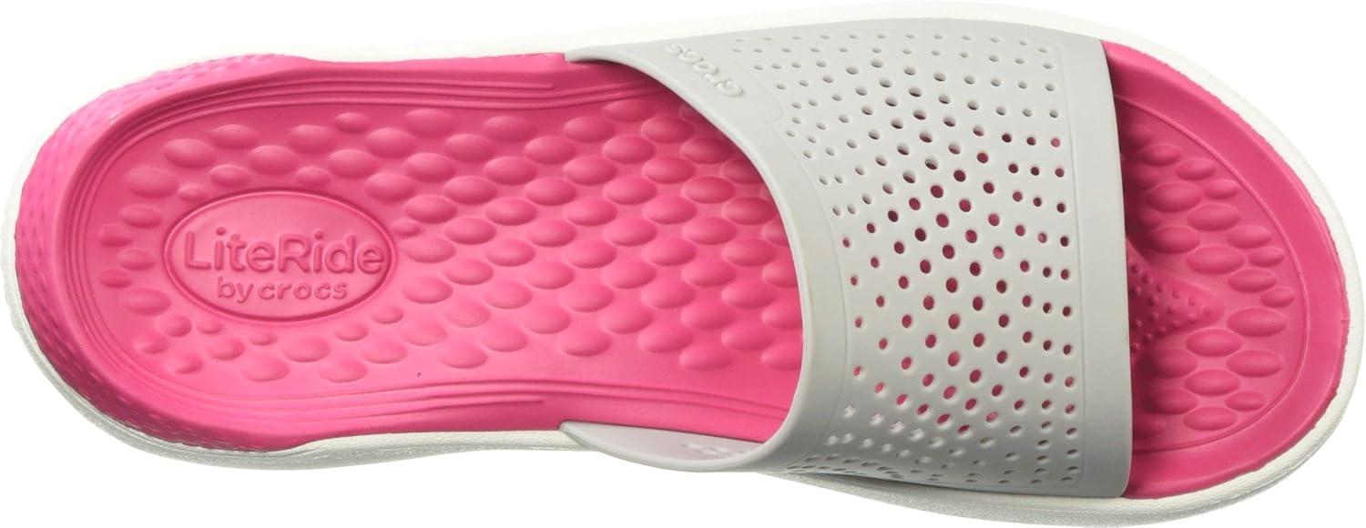 image:imageCrocs Unisex LiteRide SlidePearl WhiteWhite
