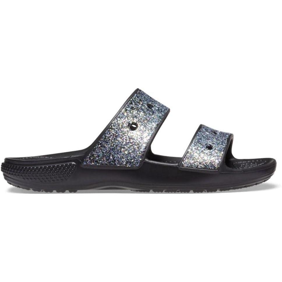 image:imageCrocs Mens Classic Slide SandalsBlackMulti 1