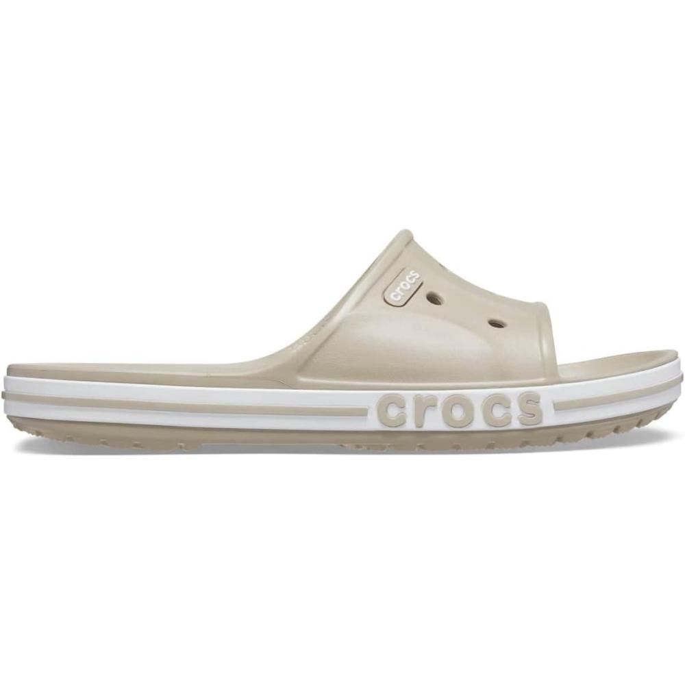 image:imageCrocs Unisex Adult Bayaband Slide SandalsCobblestone