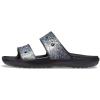 Crocs Men’s Classic Slide Sandals(Black/Multi 1)