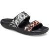 Crocs Men’s Classic Slide Sandals(Black/Multi Animal Remix)