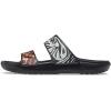 Crocs Men’s Classic Slide Sandals(Black/Multi Animal Remix)