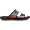 Crocs Men’s Classic Slide Sandals(Black/Spray Dye)