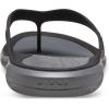 Crocs Men’s Swiftwater Wave Flip Flops | Sandals for Men(Black/Slate Grey)