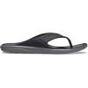 Crocs Men’s Swiftwater Wave Flip Flops | Sandals for Men(Black/Slate Grey)