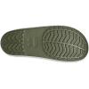 Crocs Unisex Adult Bayaband Slide Sandals(Army Green/Cobblestone)