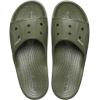 Crocs Unisex Adult Bayaband Slide Sandals(Army Green/Cobblestone)