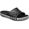 Crocs Unisex Adult Bayaband Slide Sandals(Black/White)