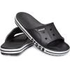 Crocs Unisex Adult Bayaband Slide Sandals(Black/White)