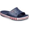 Crocs Unisex Adult Bayaband Slide Sandals(Navy/Pepper)