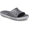 Crocs Unisex Adult Bayaband Slide Sandals(Slate Grey)