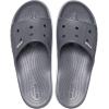 Crocs Unisex Adult Bayaband Slide Sandals(Slate Grey)