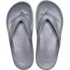 Crocs Unisex Adult Bayaband Slide Sandals(Slate Grey Lime Punch)