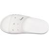 Crocs Unisex Adult Bayaband Slide Sandals(White/Navy)