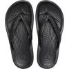 Crocs Unisex Adult Crocband Flip Flop Sandal(Black Slate Grey)