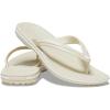 Crocs Unisex Adult Crocband Flip Flop Sandal(Bone)