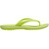 Crocs Unisex Adult Crocband Flip Flop Sandal(Lime Punch/White)