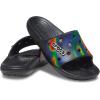 Crocs Unisex Adult Graphic Slide Sandal(Black/Navy)