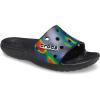 Crocs Unisex Adult Graphic Slide Sandal(Black/Navy)