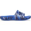 Crocs Unisex Adult Graphic Slide Sandal(Blue Bolt/Multi Camo Redux)