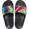 Crocs Unisex Adult Graphic Slide Sandal(Solar Rainbow)