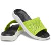 Crocs Unisex LiteRide Slide(Lime Punch Almost White)