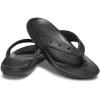 Crocs Unisex’s Classic Flip Flops(Black)