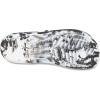 Crocs Unisex’s Classic Flip Flops(Black/White)