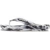 Crocs Unisex’s Classic Flip Flops(Black/White)