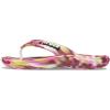 Crocs Unisex’s Classic Flip Flops(Electric Pink/Multi Marbled)
