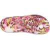 Crocs Unisex’s Classic Flip Flops(Electric Pink/Multi Marbled)