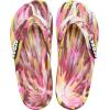 Crocs Unisex’s Classic Flip Flops(Electric Pink/Multi Marbled)