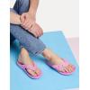 Crocs Unisex’s Classic Flip Flops(Taffy Pink)
