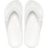 Crocs Unisex’s Classic Flip Flops(White)