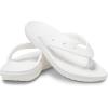 Crocs Unisex’s Classic Flip Flops(White)