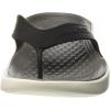 Crocs Women’s Baya Flip Sandals(Black/Smoke)