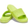 Crocs unisex-adult Crocband III Slide Sandals(Lime Punch White)