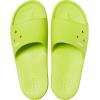 Crocs unisex-adult Crocband III Slide Sandals(Lime Punch White)