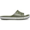 Crocs Unisex Adult Bayaband Slide Sandals(Army Green/Cobblestone)