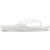 Crocs Unisex’s Classic Flip Flops(White)