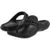 Crocs Women’s Baya Flip Sandals(Black)