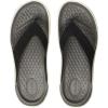 Crocs Women’s Baya Flip Sandals(Black/Smoke)