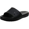 Crocs unisex-adult Crocband III Slide Sandals(Black/Graphite)