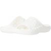 Crocs womens Baya Slide Sandals(White)