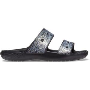 Crocs Men’s Classic Slide Sandals(Black/Multi 1)